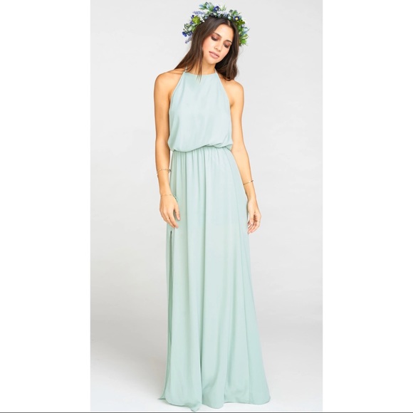 Show me your MuMu Heather Halter Dress Medium